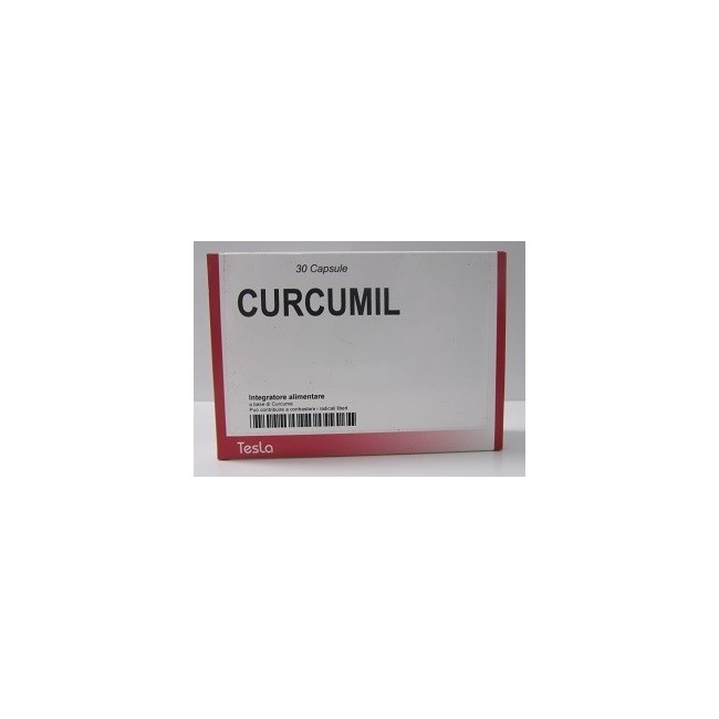 Tesla curcumil 30 capsule integratore alimentare di curcuma