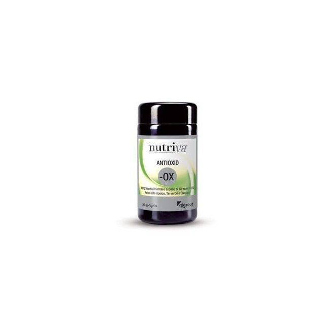 Nutriva antioxid-ox 30 capsule softgel integratore alimentare Nutriva antioxid-ox 30 capsule softgel integratore alimentare