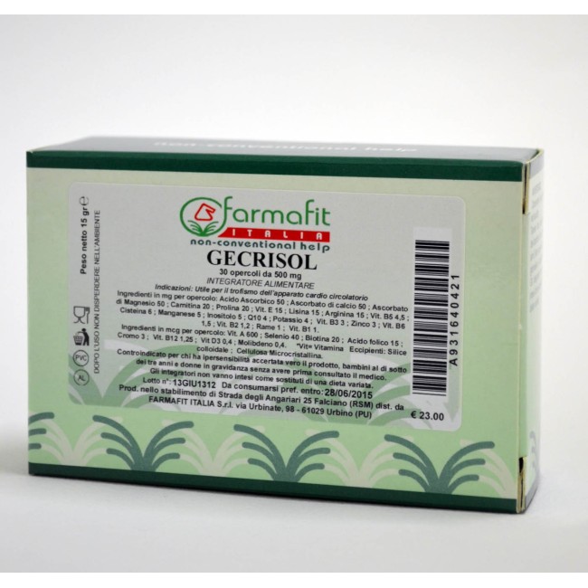 Pharmafit Gecrisol 30 capsule integratore alimentare Pharmafit Gecrisol 30 capsule integratore alimentare