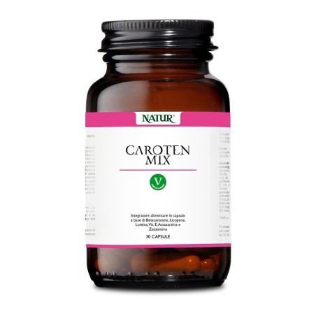 Natur Caroten mix 30 capsule integratore alimentare Natur Caroten mix 30 capsule integratore alimentare