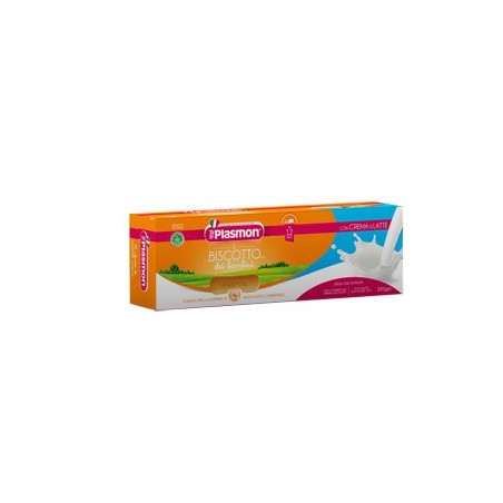 Plasmon biscotti con crema al latte con vitamine e minerali Plasmon biscotti con crema al latte con vitamine e minerali