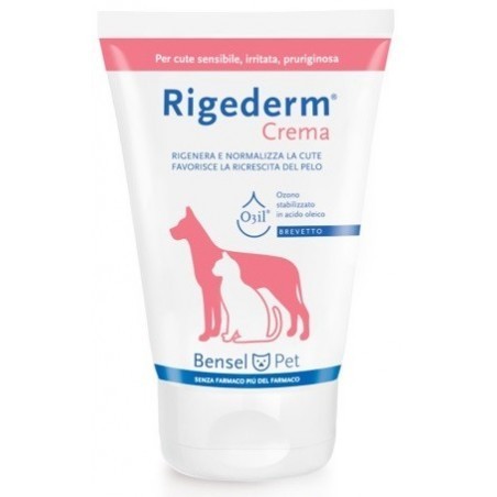 Bensel Pharma Rigederm crema rigenerante cute di cani e gatti 100 ml Bensel Pharma Rigederm crema rigenerante cute di cani e gatti 100 ml