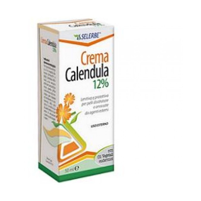 Selerbe crema calendula 12% idratante ed emolliente 200ml Selerbe crema calendula 12% idratante ed emolliente 200ml