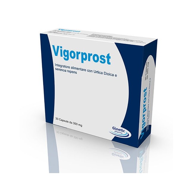 Ginetic pharma Vigorprost 30 capsule integratore alimentare Ginetic pharma Vigorprost 30 capsule integratore alimentare