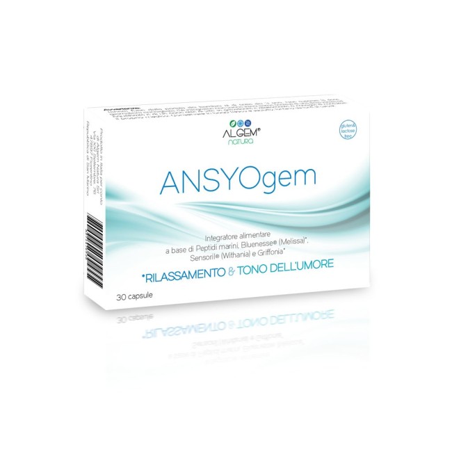 Algem Natura Ansyogem 30 capsule integratore alimentare Algem Natura Ansyogem 30 capsule integratore alimentare