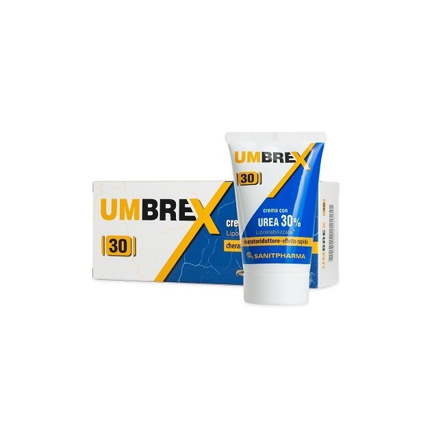 Sanitpharma Umbrex 30 crema urea per pelle secca 50 ml