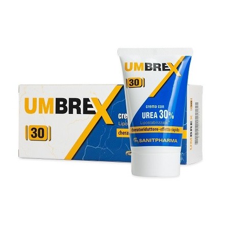 Sanitpharma Umbrex 30 crema urea per pelle secca 50 ml