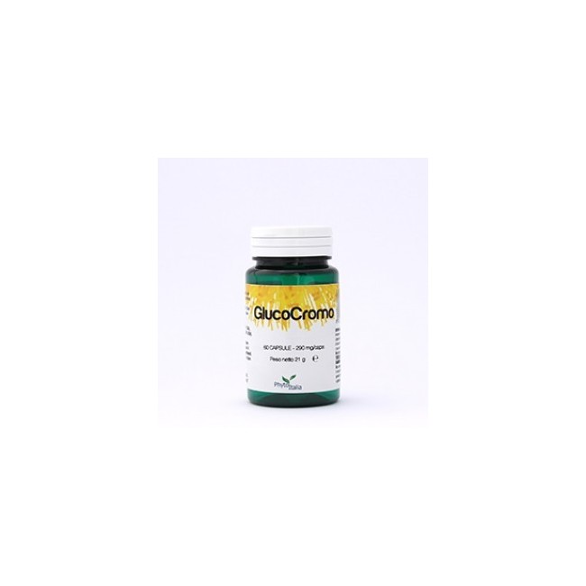 PhytoItalia glucocromo 60 capsule integratore alimentare PhytoItalia glucocromo 60 capsule integratore alimentare