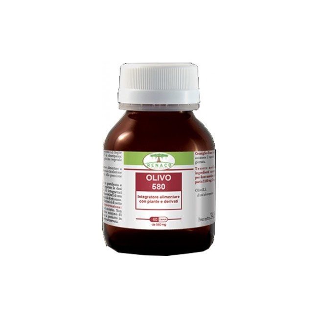 Renaco Italia Olivo 580 integratore alimentare 60 capsule