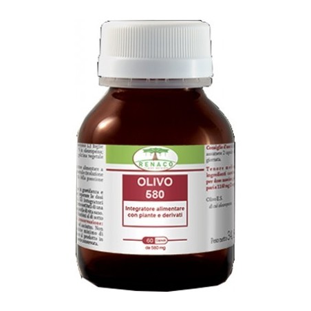 Renaco Italia Olivo 580 integratore alimentare 60 capsule