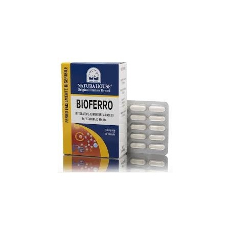 Natura House Bioferro integratore alimentare 40 capsule
