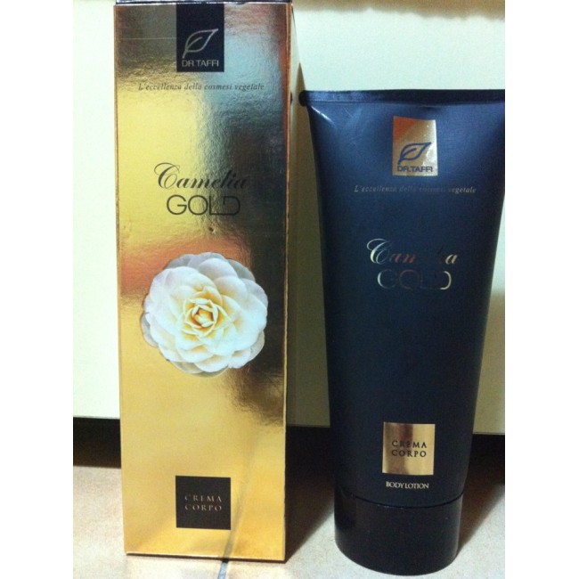 Dr taffi Camelia gold crema corpo per pelle sensibile 200ml Dr taffi Camelia gold crema corpo per pelle sensibile 200ml