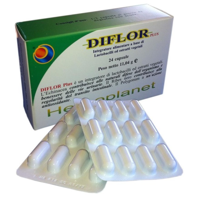 Herboplanet Diflor plus 24 capsule integratore alimentare Herboplanet Diflor plus 24 capsule integratore alimentare