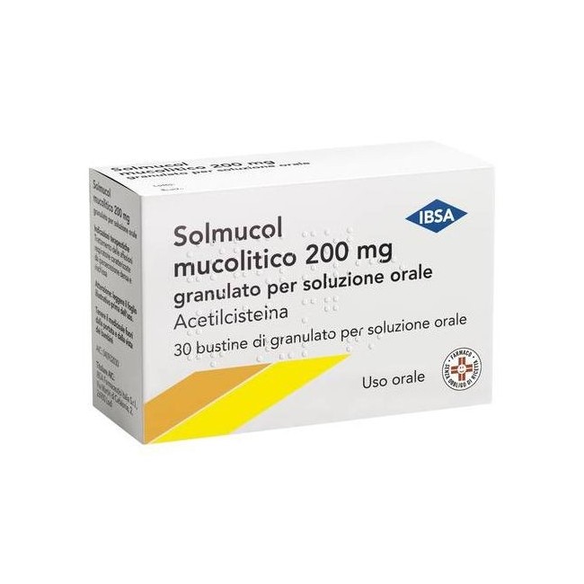 Solmucol Mucolitico * 30 Buste 200mg