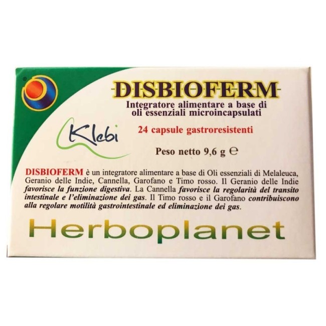 Herboplanet Disbioferm 24 capsule integratore alimentare Herboplanet Disbioferm 24 capsule integratore alimentare