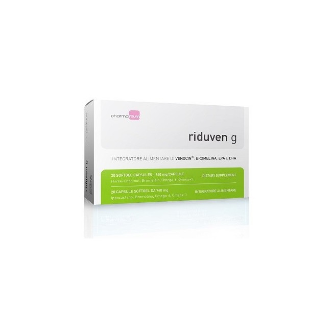 Pharma Mum Riduven g integratore alimentare 20 capsule Pharma Mum Riduven g integratore alimentare 20 capsule