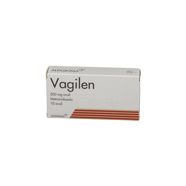 Vagilen 10 Ovuli Vaginali 500mg