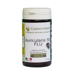 Golden wave Auricularia 50 flu 60 capsule integratore alimentare