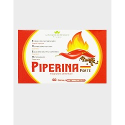 La sorgente del benessere Piperina strong 60 capsule integratore