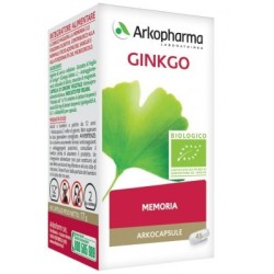 Arkofarm Arkocapsule ginkgo bio integratore alimentare 130 capsule