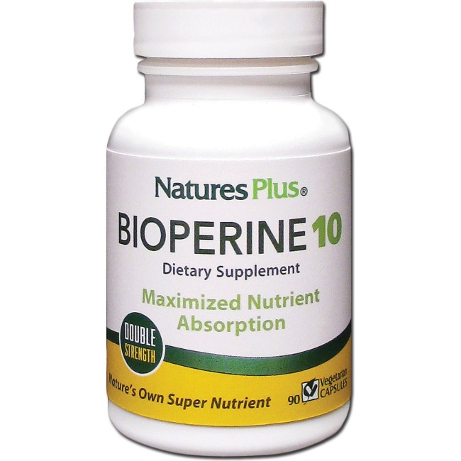 Nature’s plus Bioperina 10 mg integratore alimentare 90 capsule Nature’s plus Bioperina 10 mg integratore alimentare 90 capsule