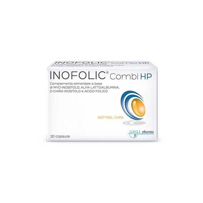 Loli pharma Inofolic combi hp integratore alimentare 20 capsule