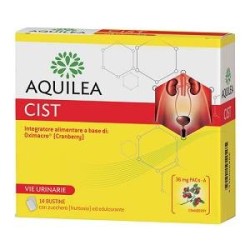 Uriach Aquilea cist dispositivo medico per la cistite 14 capsule