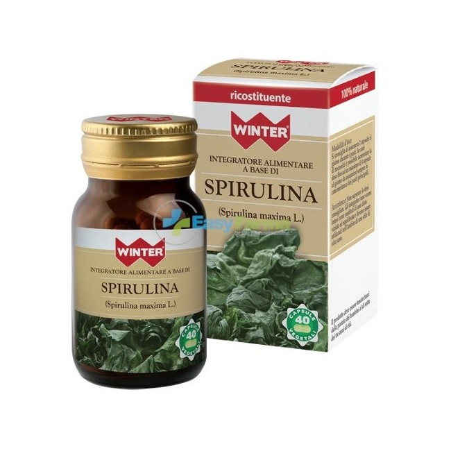 Winter spirulina 40 capsule vegetali integratore alimentare Winter spirulina 40 capsule vegetali integratore alimentare