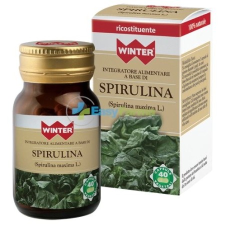 Winter spirulina 40 capsule vegetali integratore alimentare Winter spirulina 40 capsule vegetali integratore alimentare