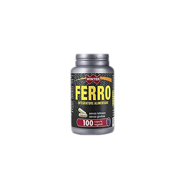 Winter ferro 100 capsule vegetali integratore alimentare Winter ferro 100 capsule vegetali integratore alimentare