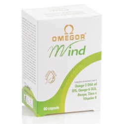 UGA nutraceuticals Omegor mind integratore 60 capsule molli