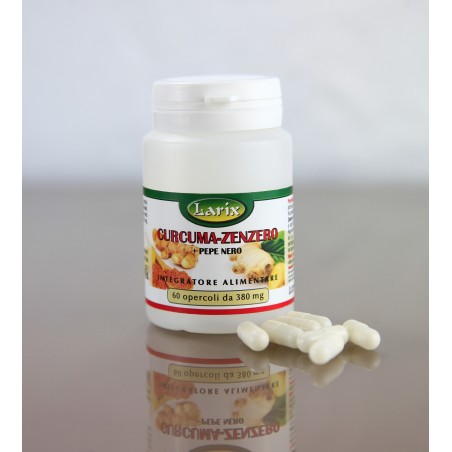 Larix laboratori Curcuma zenzero integratore alimentar Larix laboratori Curcuma zenzero integratore alimentar
