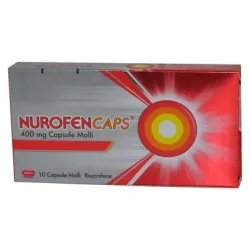 Nurofencaps 10 capsule molli farmaco con ibuprofene 400 mg