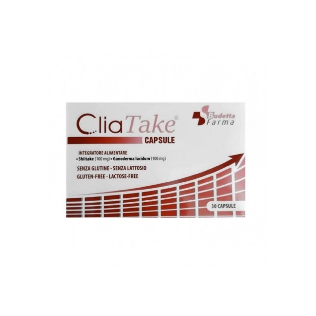 Budetta farma Cliatake integratore alimentare 30 capsule Budetta farma Cliatake integratore alimentare 30 capsule