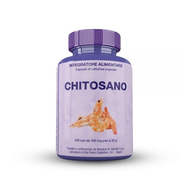 Biosalus Chitosano 100 capsule integratore alimentare 330 mg Biosalus Chitosano 100 capsule integratore alimentare 330 mg
