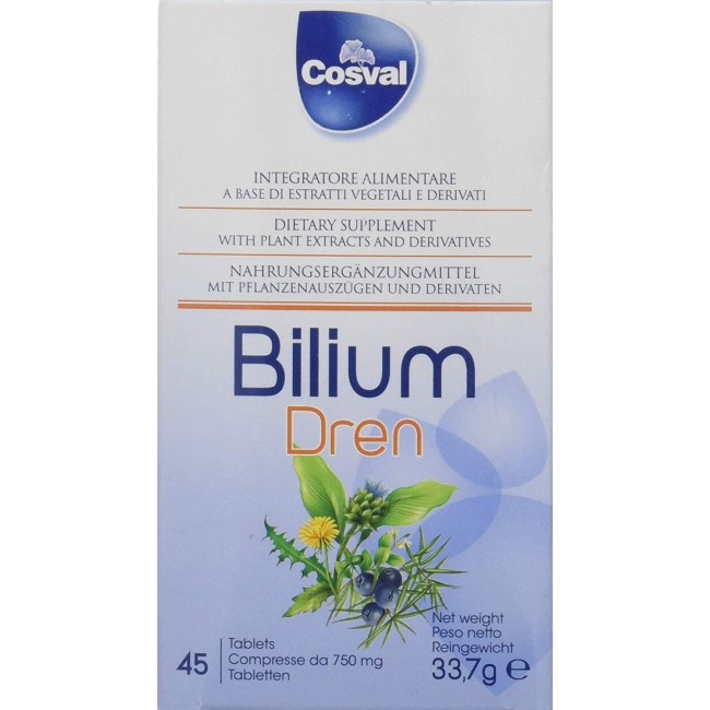 Cosval bilium dren integratore alimentare 45 capsule Cosval bilium dren integratore alimentare 45 capsule