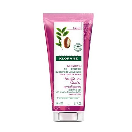 Klorane gel doccia foglie di fico detergente delicato 200 ml