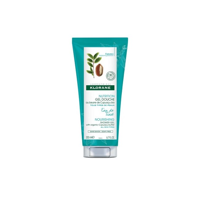 Klorane gel doccia eau de tiare' detergente delicato 200 ml Klorane gel doccia eau de tiare' detergente delicato 200 ml