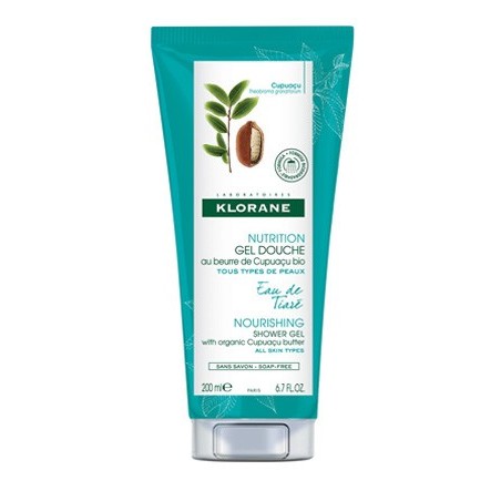 Klorane gel doccia eau de tiare' detergente delicato 200 ml Klorane gel doccia eau de tiare' detergente delicato 200 ml