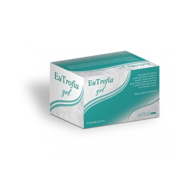 Eutrofia gel 10 tubi monodose per la secchezza vaginale da 5 ml Eutrofia gel 10 tubi monodose per la secchezza vaginale da 5 ml