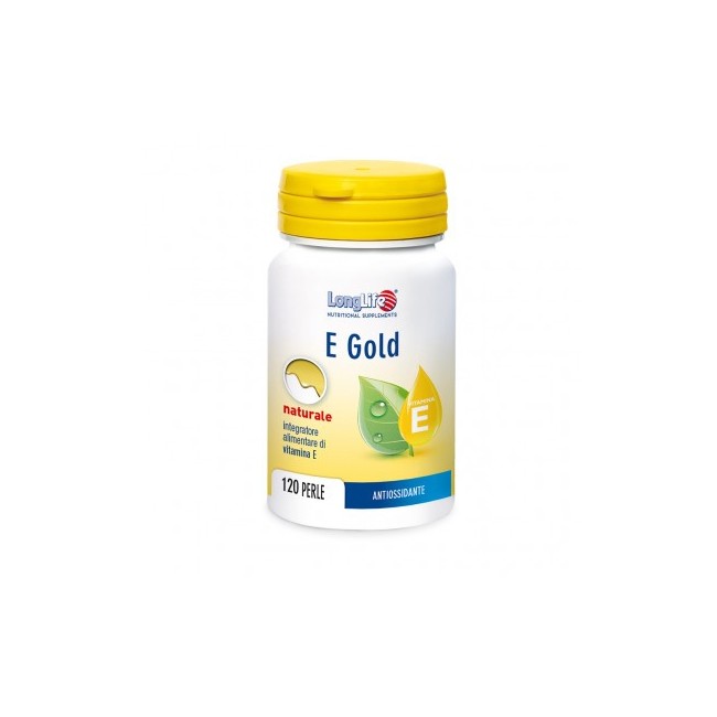 Longlife e-gold integratore alimentare di vitamina e 120 perle Longlife e-gold integratore alimentare di vitamina e 120 perle