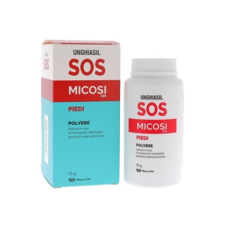 Unghiasil sos micosi polvere per le micosi dei piedi 75 g