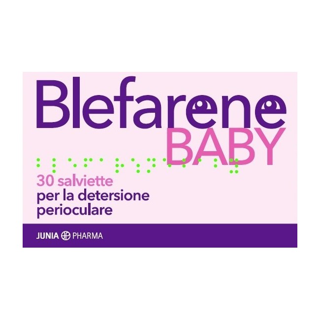 Blefarene baby 30 salviette monouso per detersione perioculare