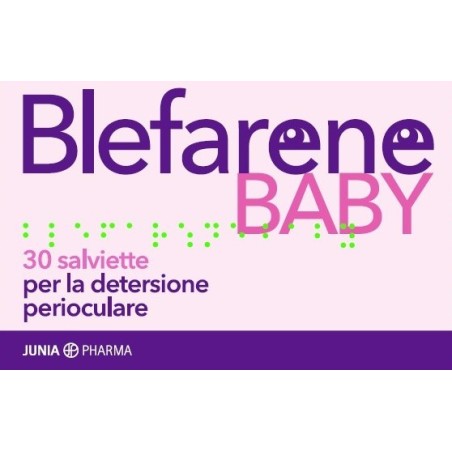 Blefarene baby 30 salviette monouso per detersione perioculare