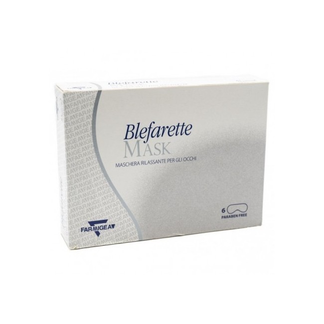 Blefarette mask 6 maschere riposanti per occhi stanchi monouso