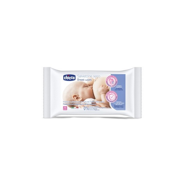 Chicco salviette detergenti per il seno con proteine latte 72 pezzi Chicco salviette detergenti per il seno con proteine latte 72 pezzi