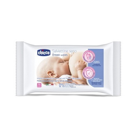Chicco salviette detergenti per il seno con proteine latte 72 pezzi Chicco salviette detergenti per il seno con proteine latte 72 pezzi