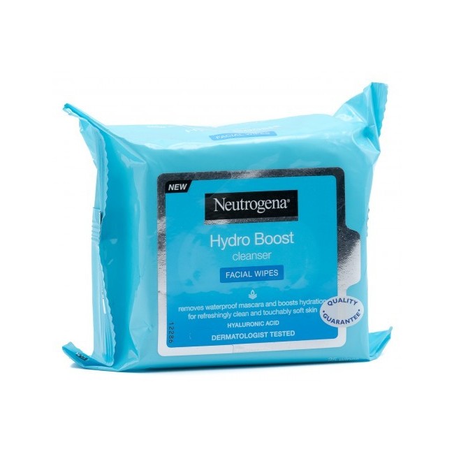 Neutrogena hydroboost salviette struccanti ed idratanti 25 pezzi Neutrogena hydroboost salviette struccanti ed idratanti 25 pezzi