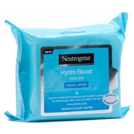 Neutrogena hydroboost salviette struccanti ed idratanti 25 pezzi Neutrogena hydroboost salviette struccanti ed idratanti 25 pezzi