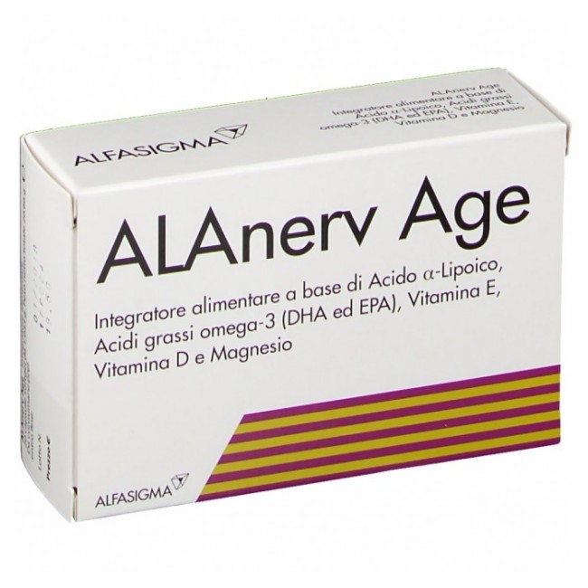 Alfa Wassermann Alanerv Age 20 Capsule Softgel Alfa Wassermann Alanerv Age 20 Capsule Softgel